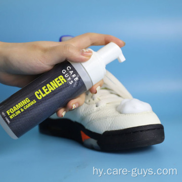 Sneaker մաքրող նեյլոնե եւ կտավ փրփուր մաքրող միջոց